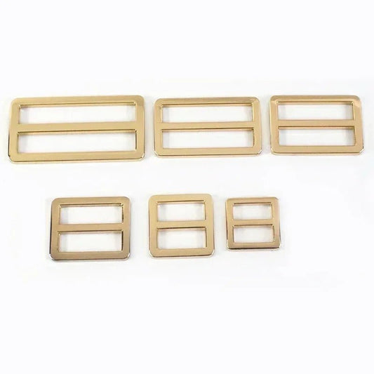 Slider - 51 mm (50 mm) 2pk Lt Gold - Everything Fabric