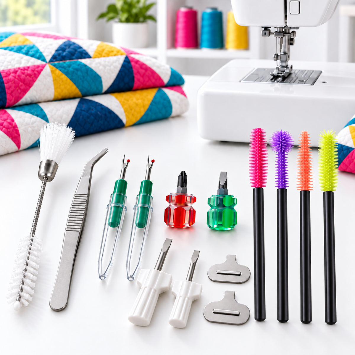 Sewing Machine Tool Set | 14-Piece Cleaning & Maintenance Kit