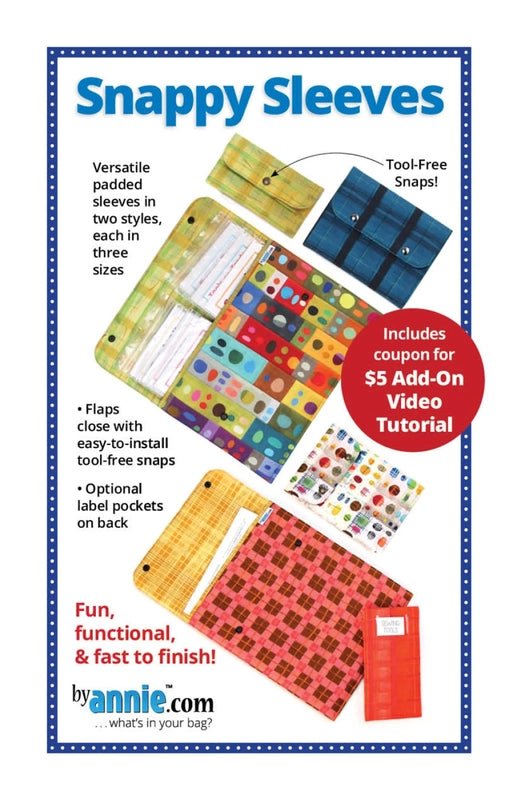 Snappy Sleeves Pattern - Everything Fabric