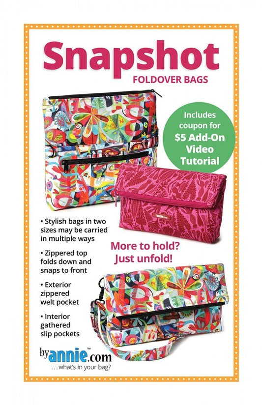 Snapshot Bag Pattern - Everything Fabric