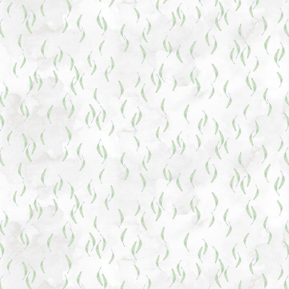 Soft Spoken - Eucalyptus Leaves - Everything Fabric