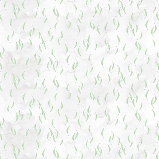 Soft Spoken - Eucalyptus Leaves - Everything Fabric