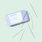SOHMO Milliner Needles - 20 Needles in Sliding Tin - Everything Fabric