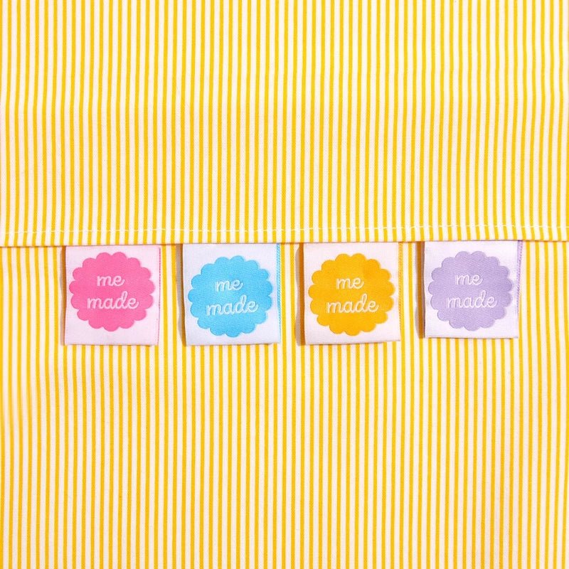 SOHMO - Sew-in Labels - Me Made Scallop Round - Everything Fabric