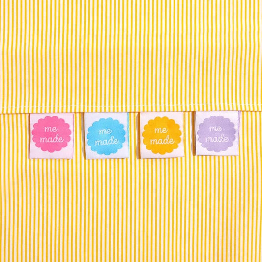 SOHMO - Sew-in Labels - Me Made Scallop Round - Everything Fabric