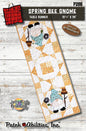 Spring Bee Gnome Applique Table Runner Pattern - Everything Fabric