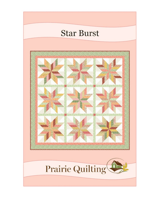 Star Burst Quilt Pattern - Everything Fabric