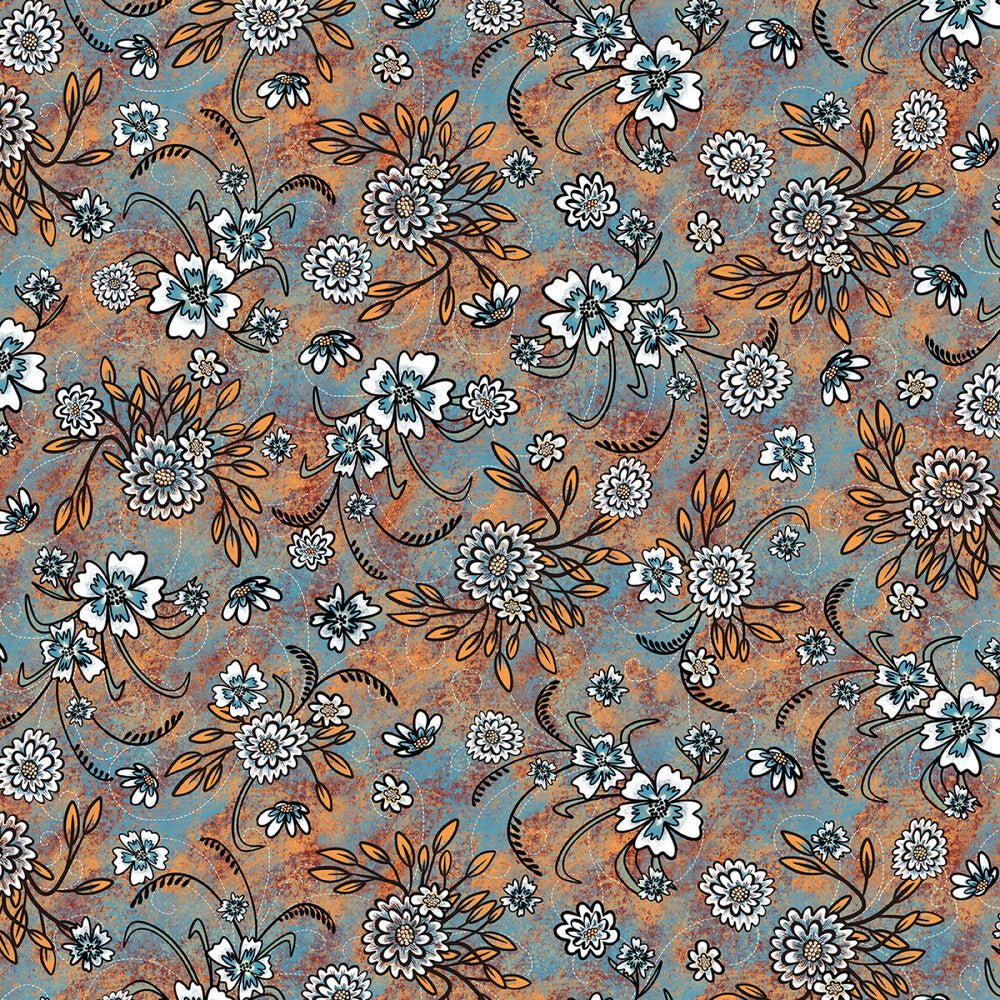 Still Life - Allover Floral - Everything Fabric