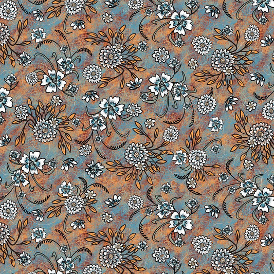 Still Life - Allover Floral - Everything Fabric