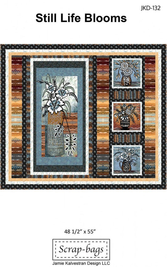 Still Life Blooms Quilt Pattern - Everything Fabric
