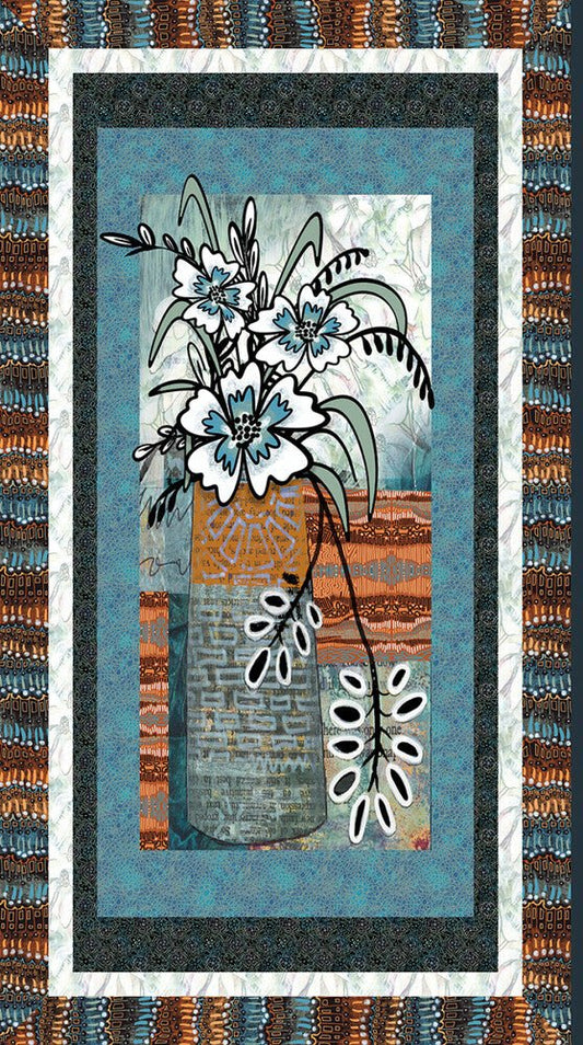 Still Life – Fresh Cut Flowers Panel Clearance - Everything Fabric
