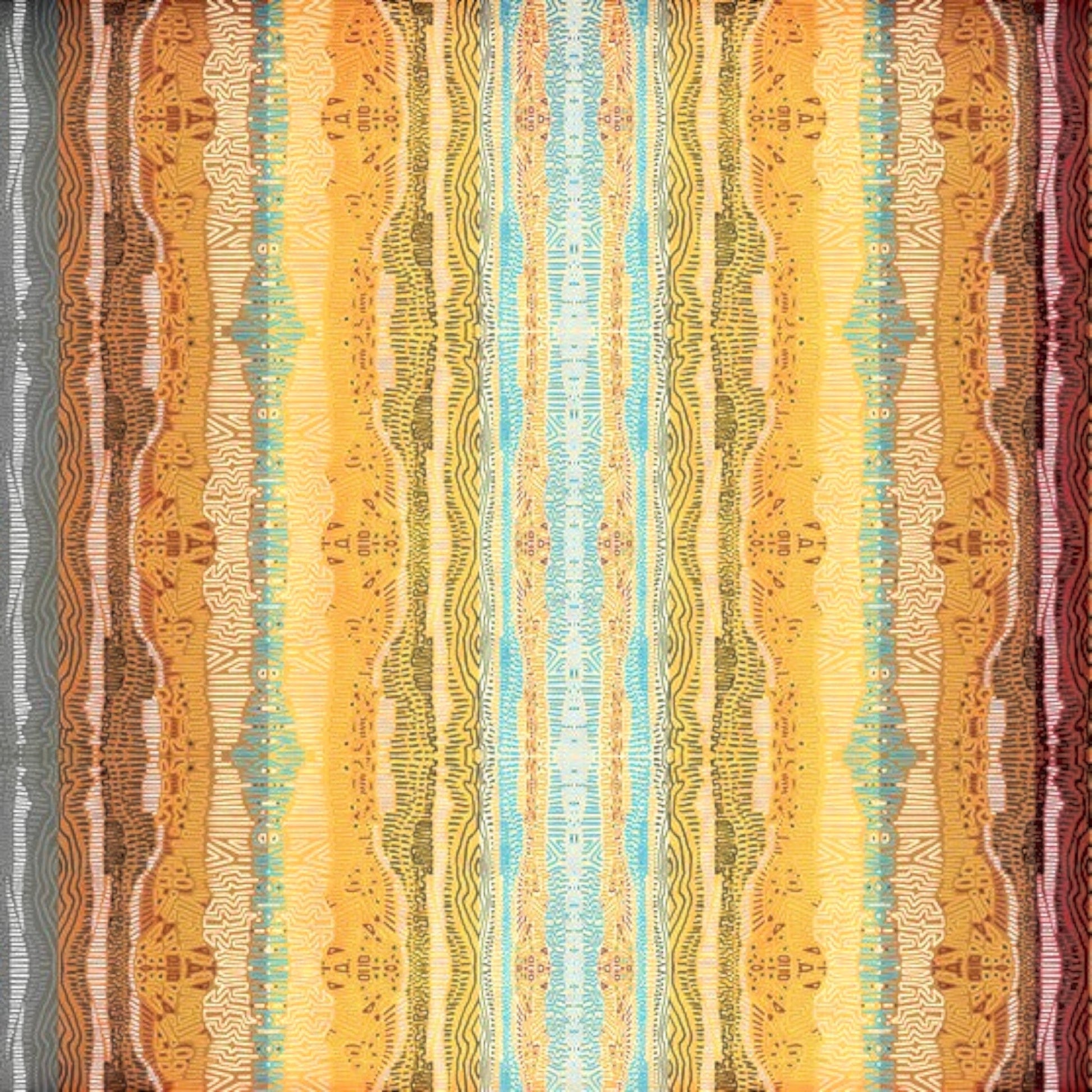 Still Life - Mirrored Stripe - Everything Fabric