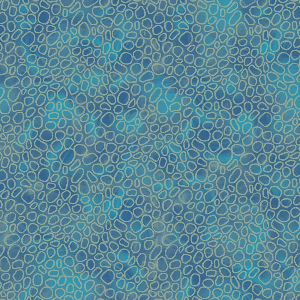 Still Life - Pebbles Blue - Everything Fabric