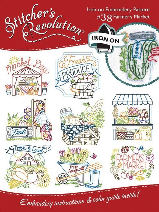 Stitcher's Revolution Transfer Pattern - FARMERS MARKET - Everything Fabric
