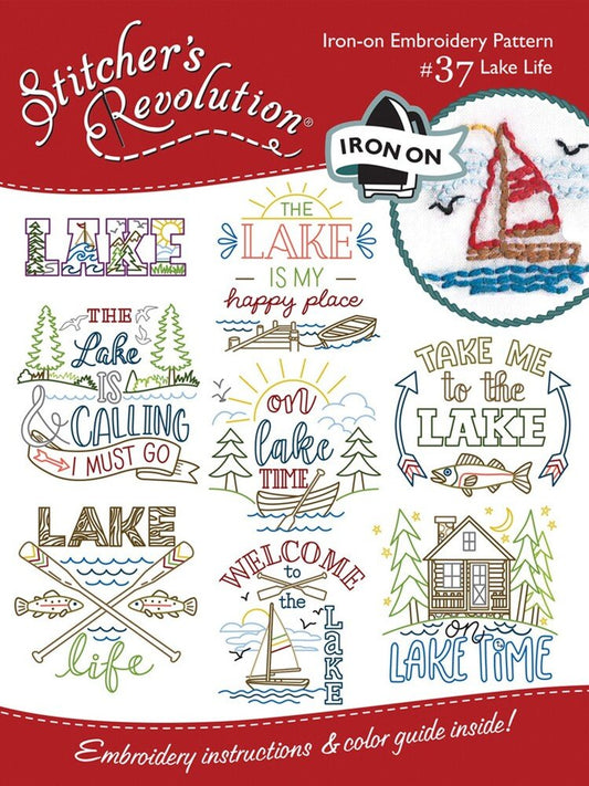 Stitcher's Revolution Transfer Pattern Lake Life - Everything Fabric
