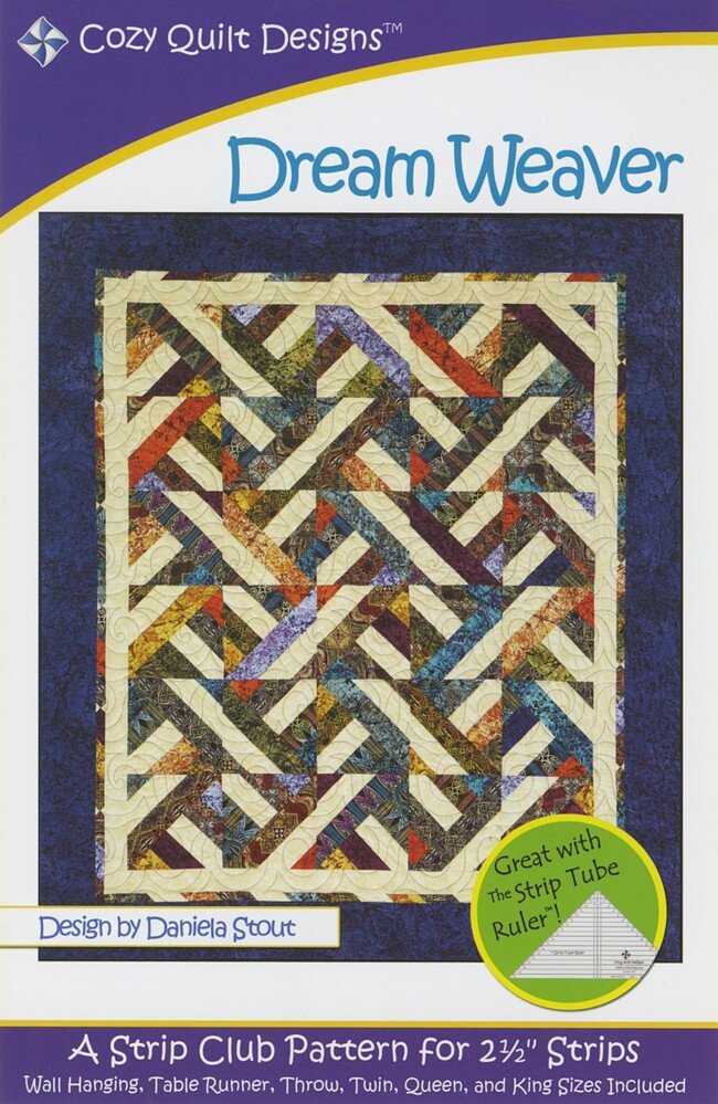 Strip Club - Dream Weaver Quilt Pattern - Everything Fabric