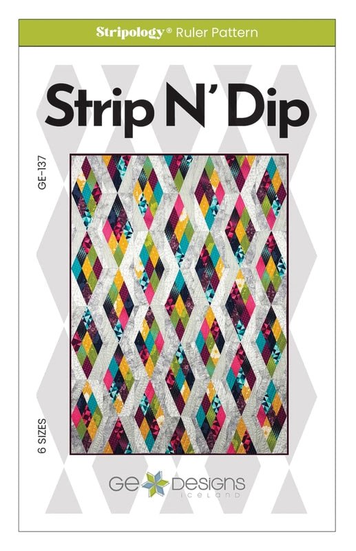 Strip N' Dip Quilt Pattern - Everything Fabric