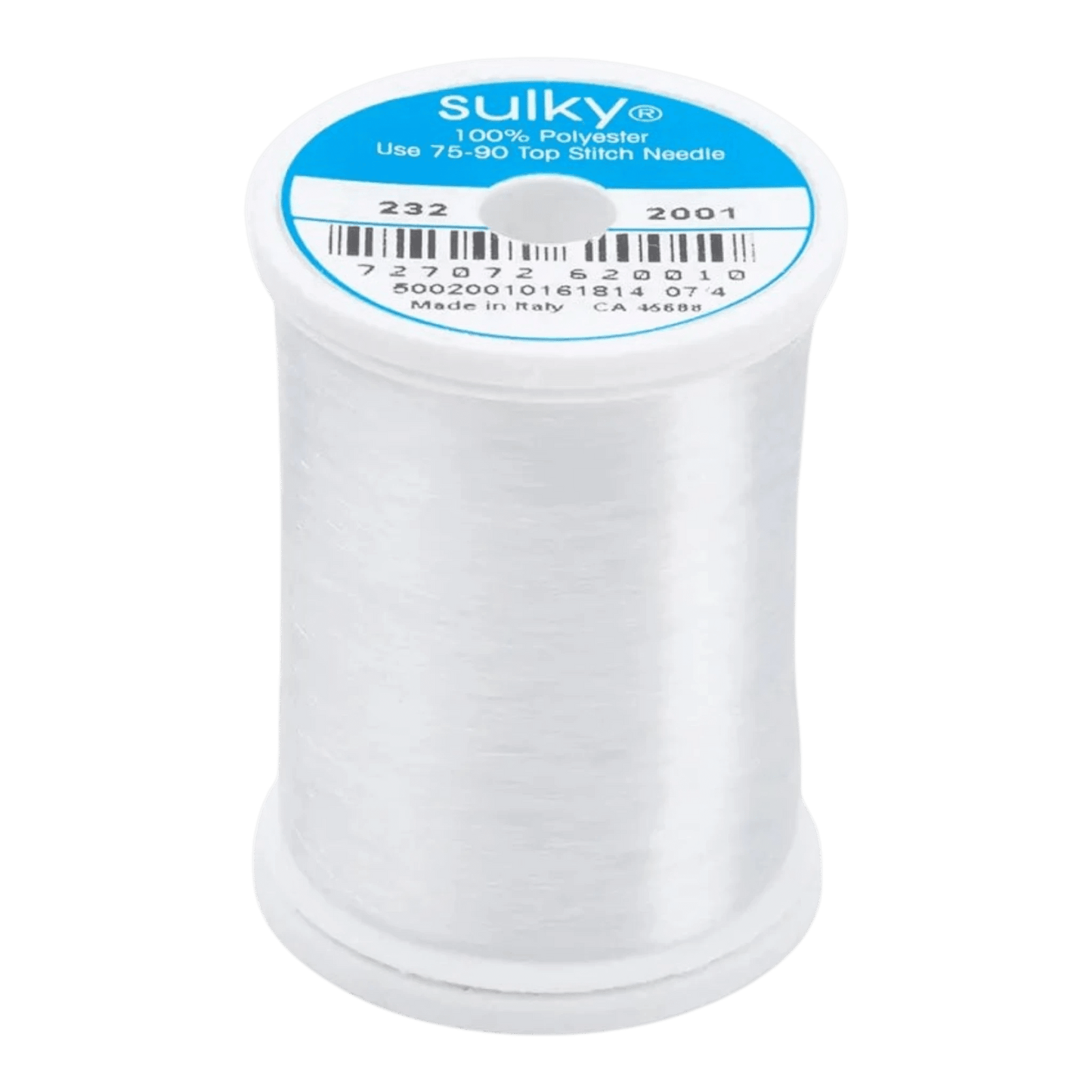 Sulky Invisible Polyester Thread .004 mm 2200yds Clear - Everything Fabric