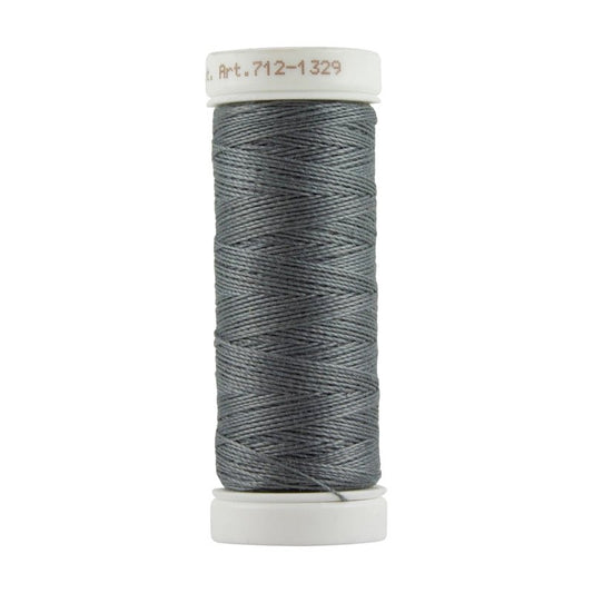 Sulky Thread Cotton Petites - 12wt Dk. Nickel Gray - Everything Fabric