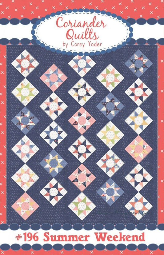 Summer Weekend Quilt Pattern - Everything Fabric