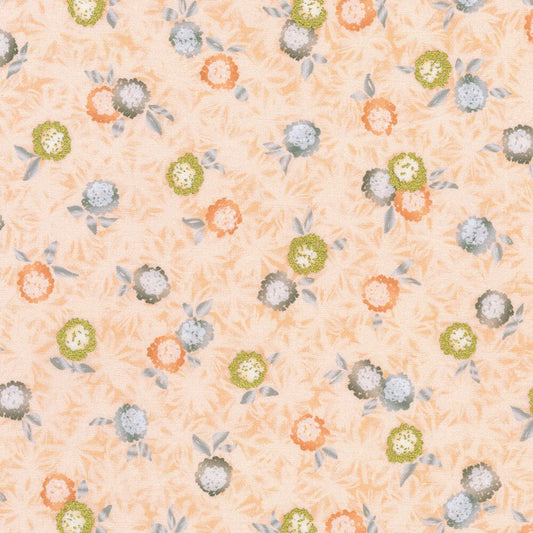 Summerstone - Flowers Peach - Everything Fabric
