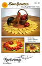 Sunflowers Mug Rugs and Table Mats Pattern - Everything Fabric