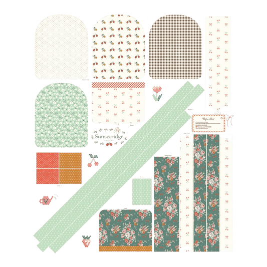 Sunsetridge - Backpack Panel - Everything Fabric