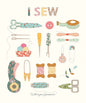 Sunsetridge - I Sew Panel - Everything Fabric