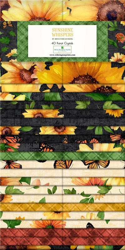 Sunshine Whispers - 2.5 in Strips - 40 pc - Everything Fabric