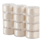 SuperBobs Polyester Bobbin 12pk Class 15 OFF WHITE - Everything Fabric