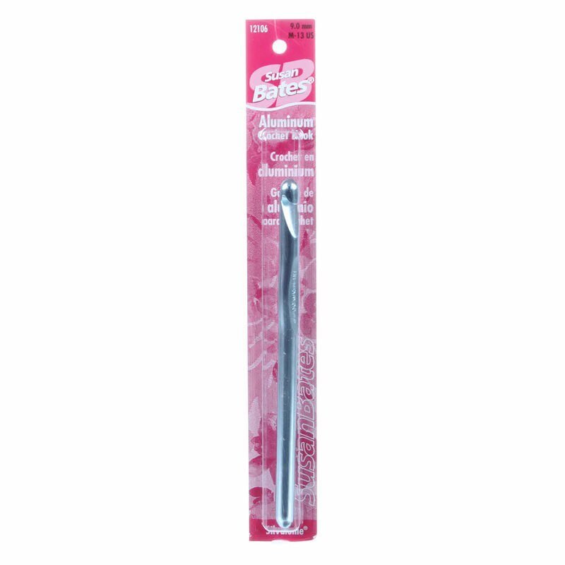 Susan Bates - Crochet Hook Size L11 (8 mm)Silvalume - Everything Fabric