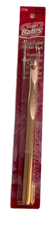 Susan Bates - Crochet Hook Size L11 (8 mm)Silvalume - Everything Fabric