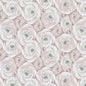 Sweet Child of Mine - Champagne Folded Fabric Flowers 8 in repeat - Everything Fabric