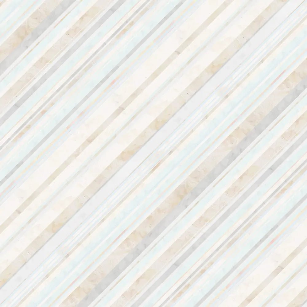 Sweet Child of Mine - Cream Plaster Bias Stripe 7.8 in repeat - Everything Fabric