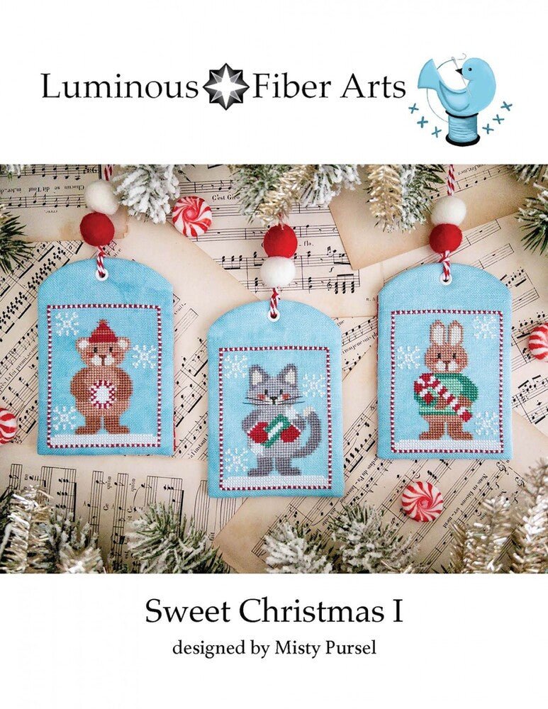 Sweet Christmas I Cross Stitch Pattern - Everything Fabric
