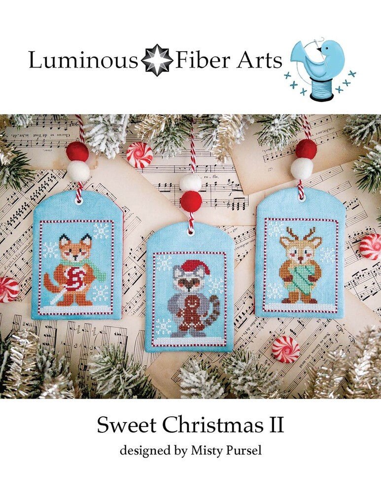 Sweet Christmas II Cross Stitch Pattern - Everything Fabric