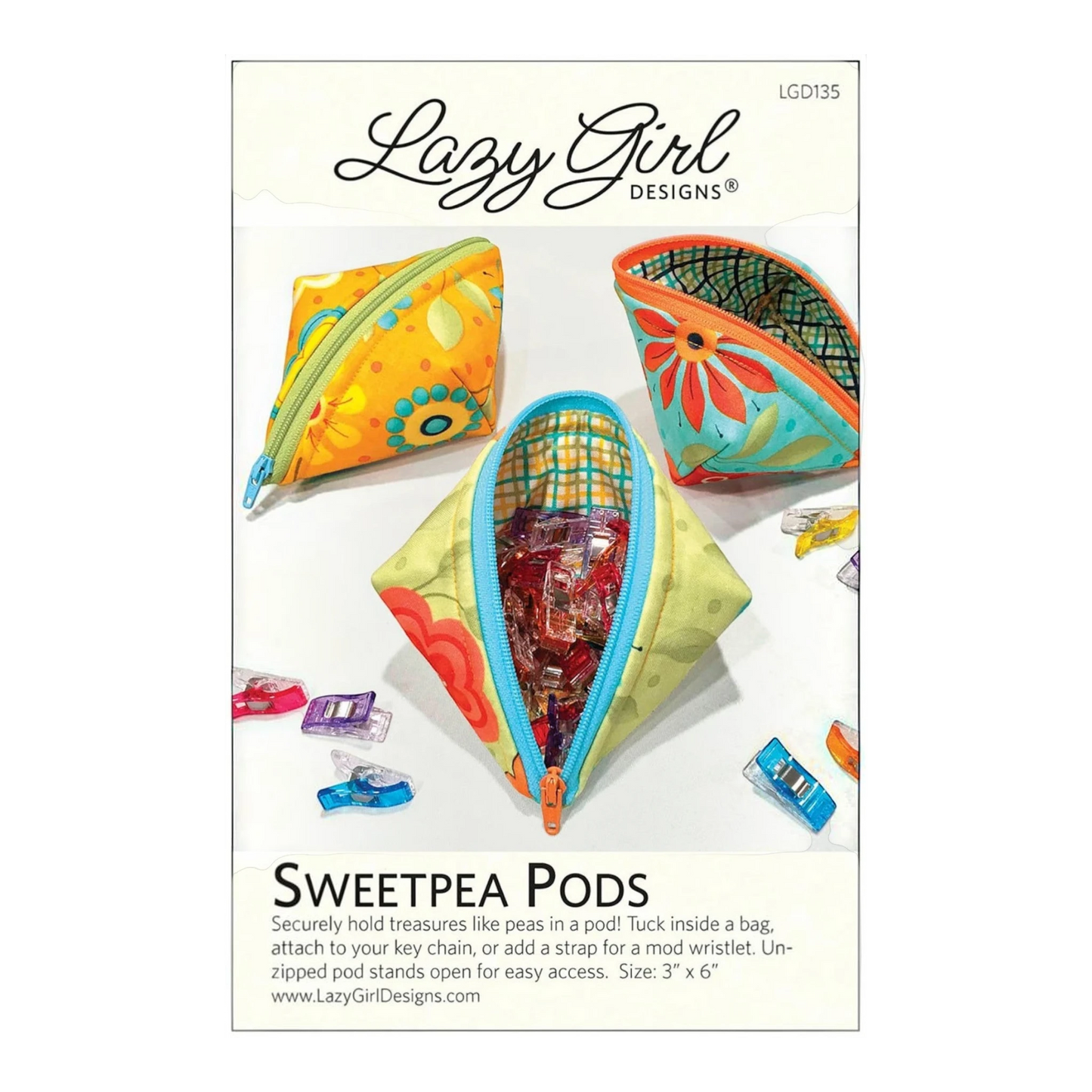 Sweetpea Pods Pattern - Everything Fabric
