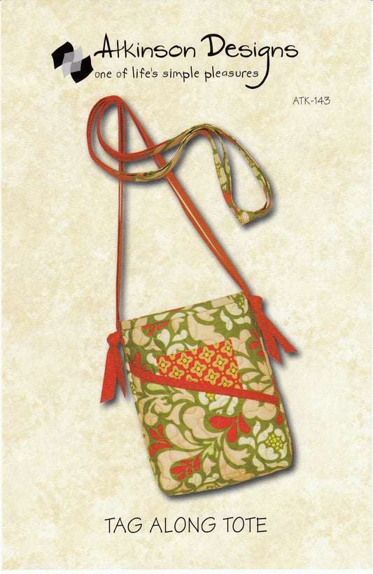 Tag Along Tote Pattern - Everything Fabric