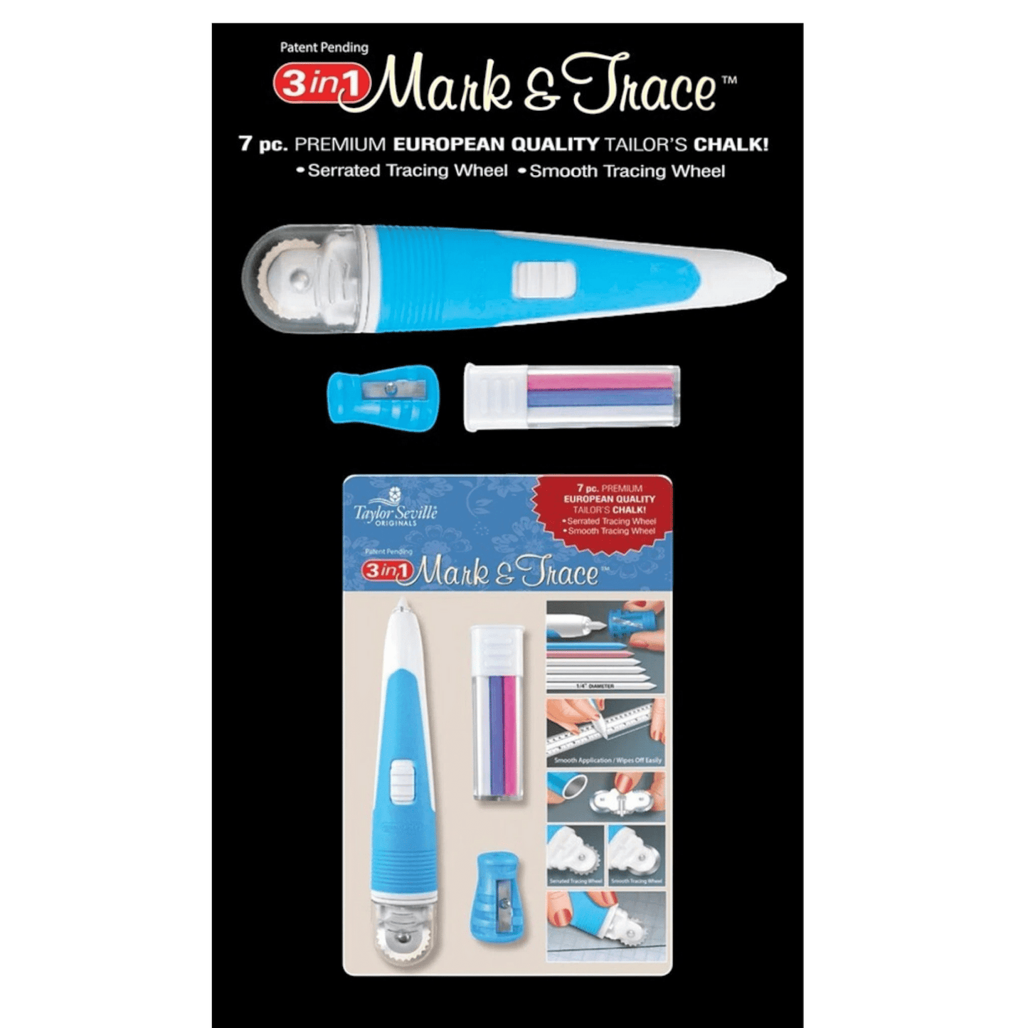 Tailor Mate 76 mm 1 Mark and Trace - Everything Fabric