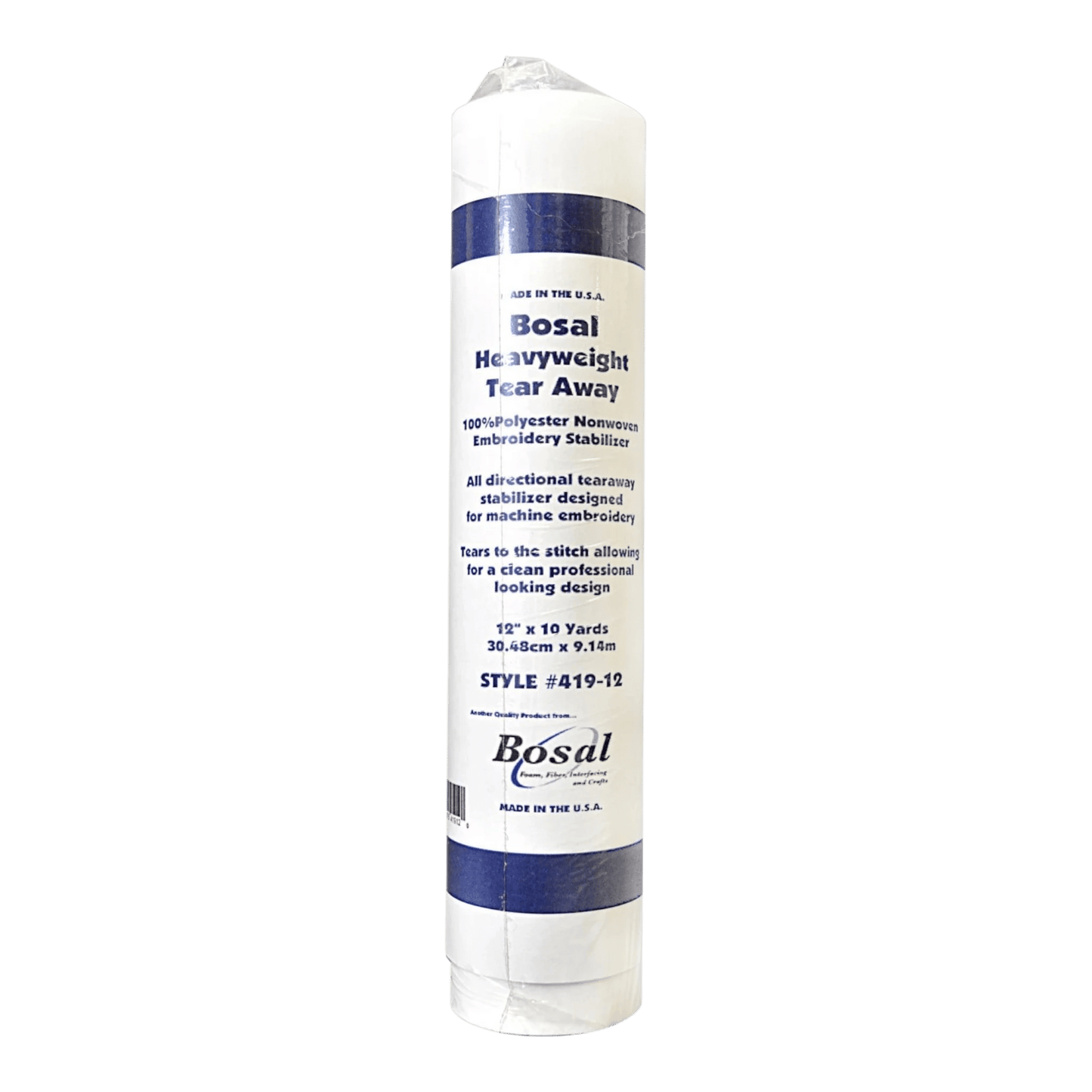 Tear-Away Heavy Weight Stabilizer 12in x 10yds - Everything Fabric