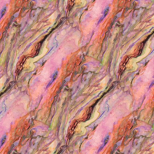 Tempest - Rhodochrosite Storm - Everything Fabric