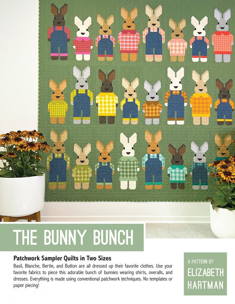 The Bunny Bunch Quilt Pattern - Everything Fabric