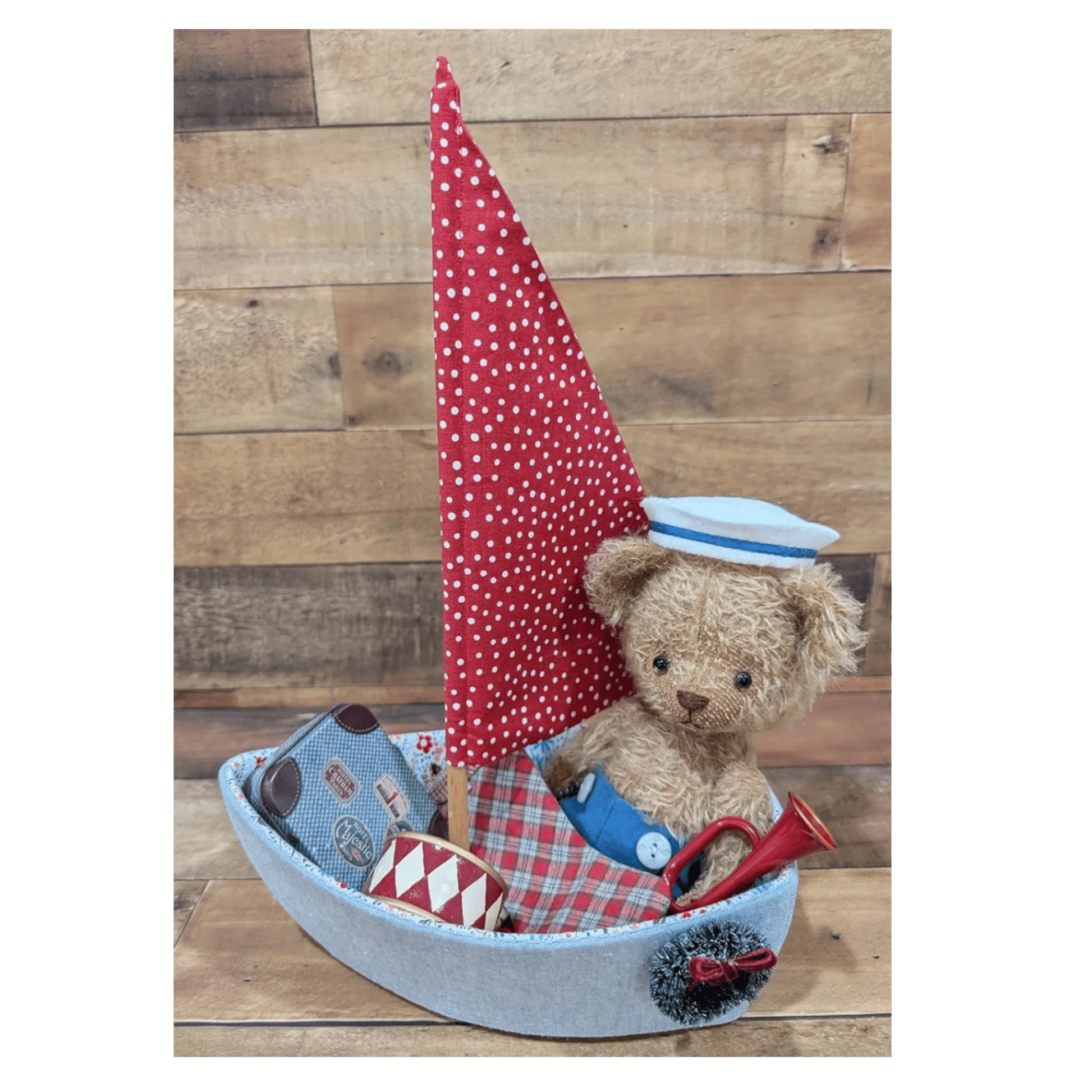 The Dory Boat: Fabric Toy Boat Pattern - Everything Fabric