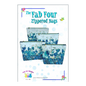 The Fab Four Zippered Bags Pattern - Everything Fabric