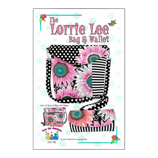 The Lorrie Lee Bag & Wallet Pattern - Everything Fabric