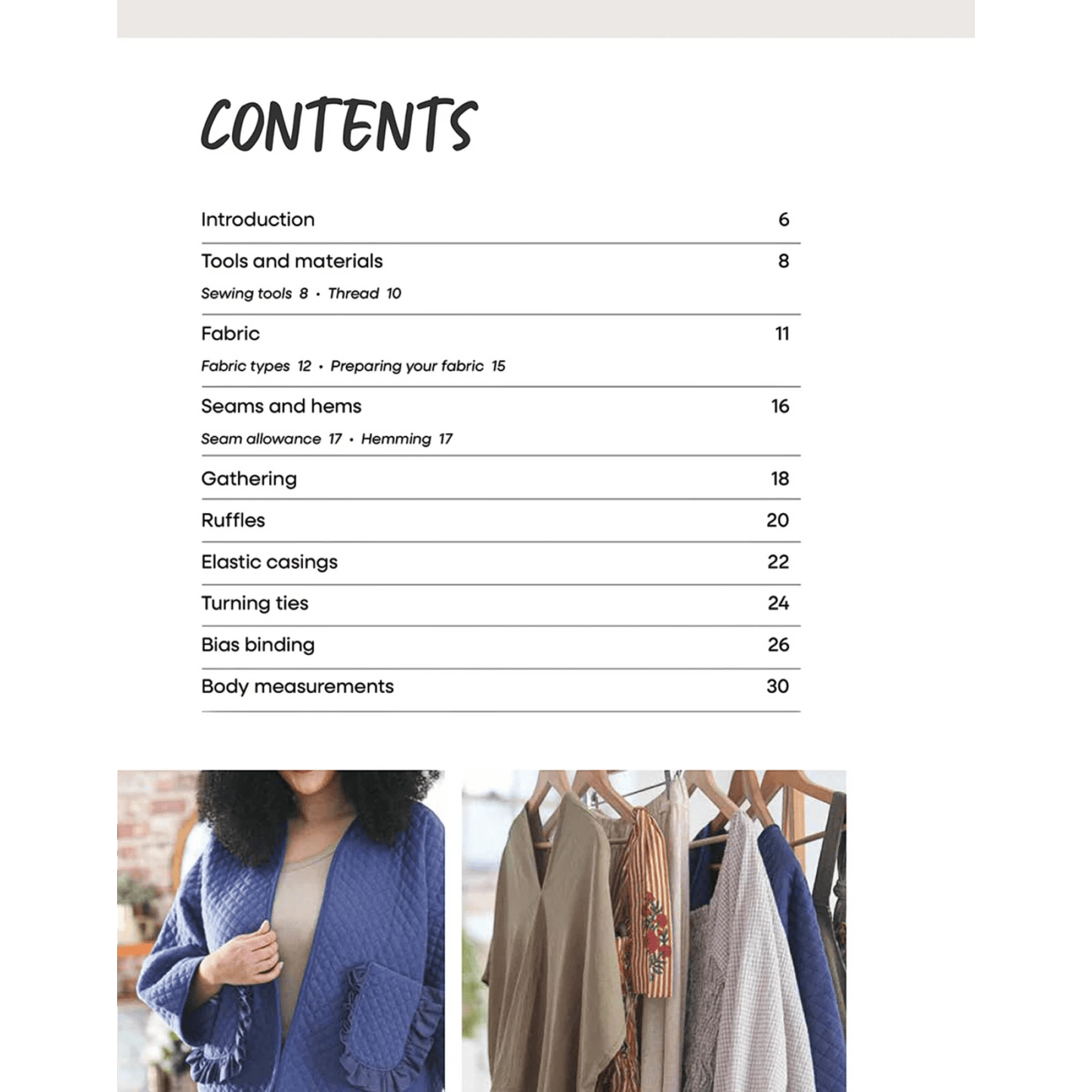 The Pattern Free Wardrobe Book - Everything Fabric