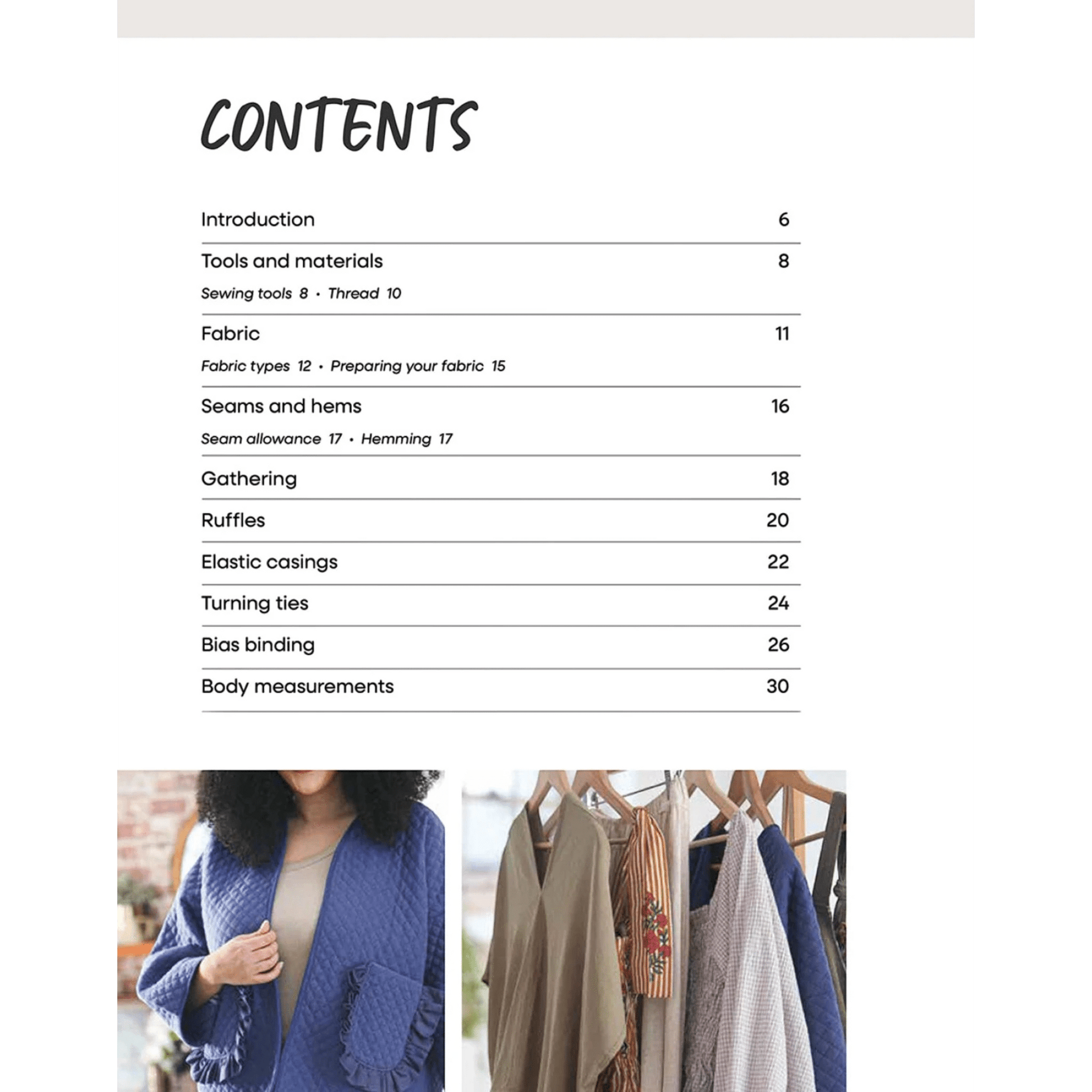 The Pattern Free Wardrobe Book - Everything Fabric