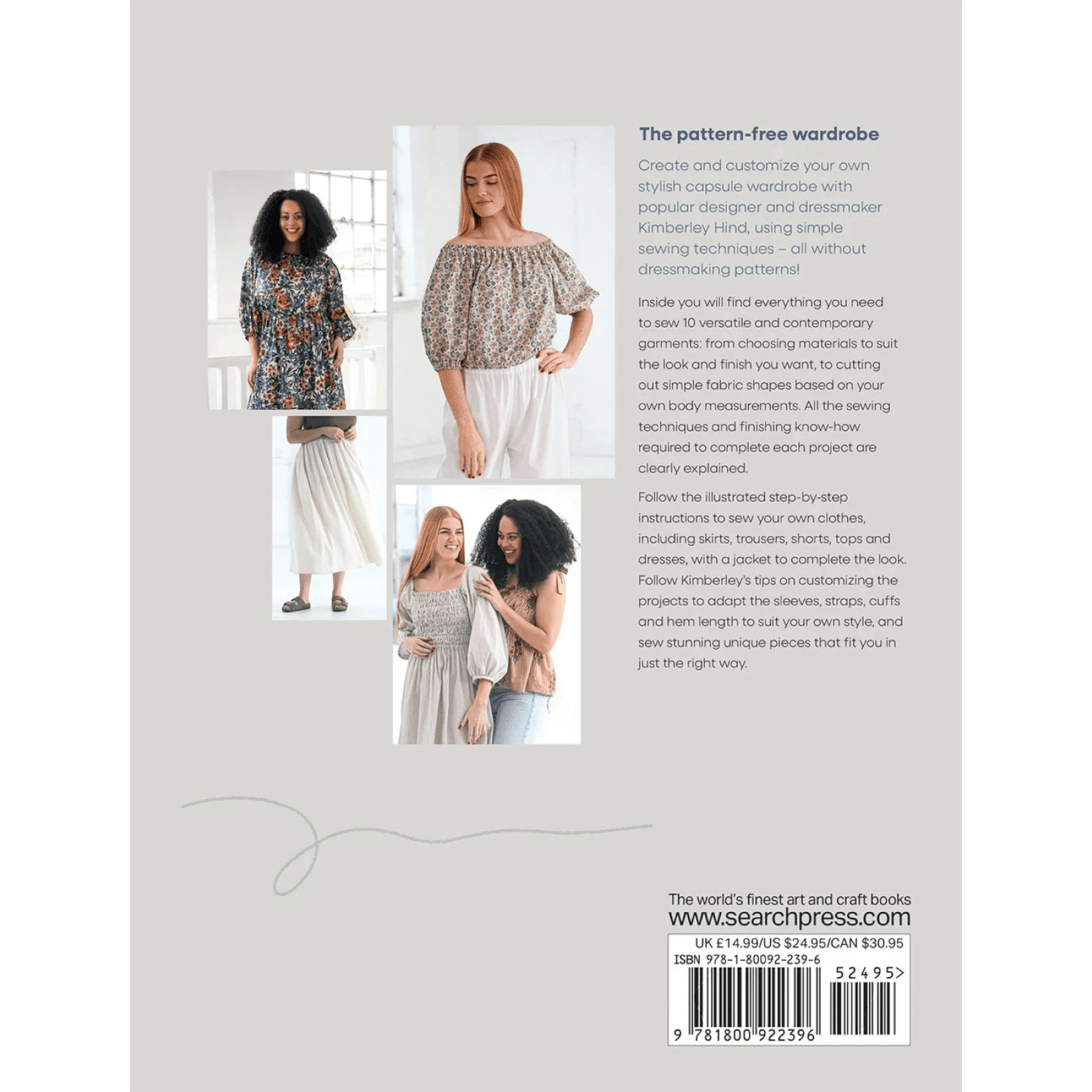 The Pattern Free Wardrobe Book - Everything Fabric