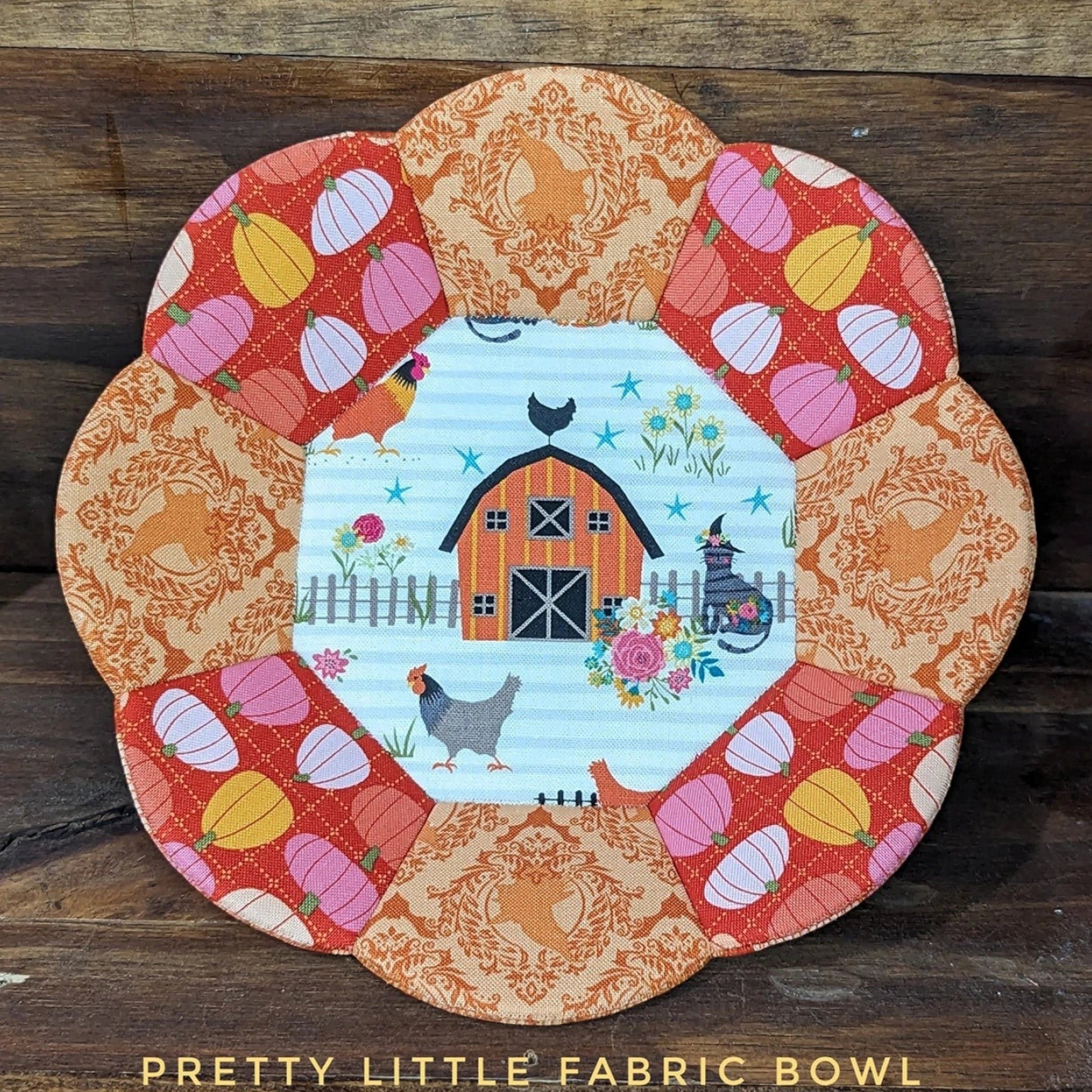 The Pretty Little Fabric Bowl Pattern - Everything Fabric