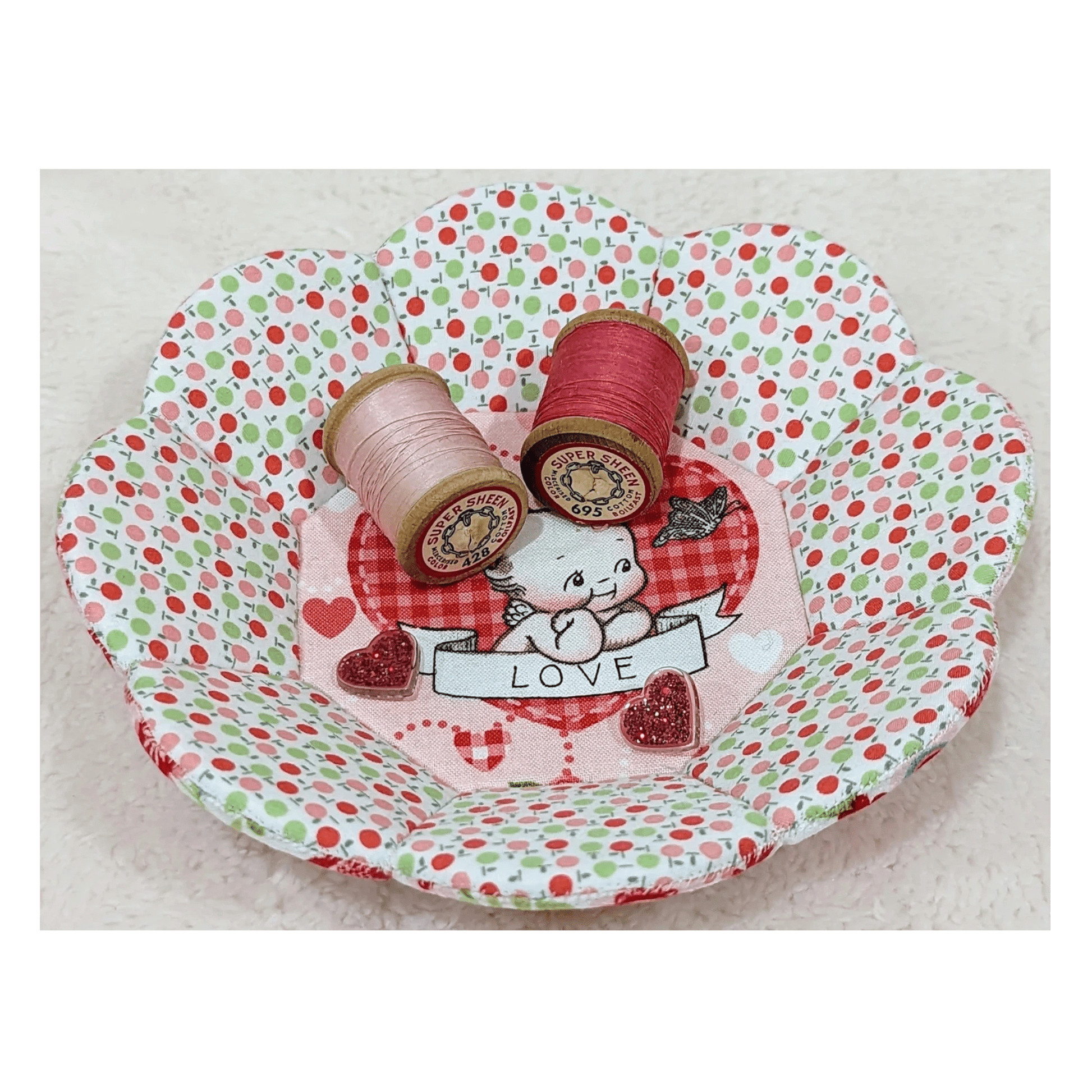 The Pretty Little Fabric Bowl Pattern - Everything Fabric